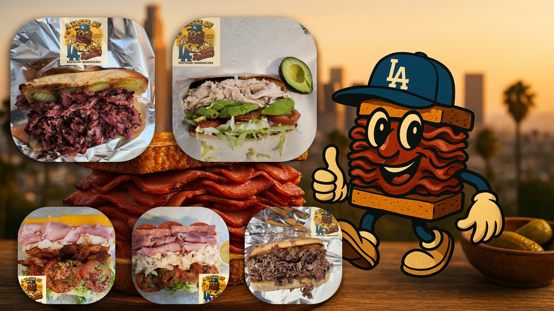 “A Taste of LA — Fresh Pastrami & Classic Sandwiches”